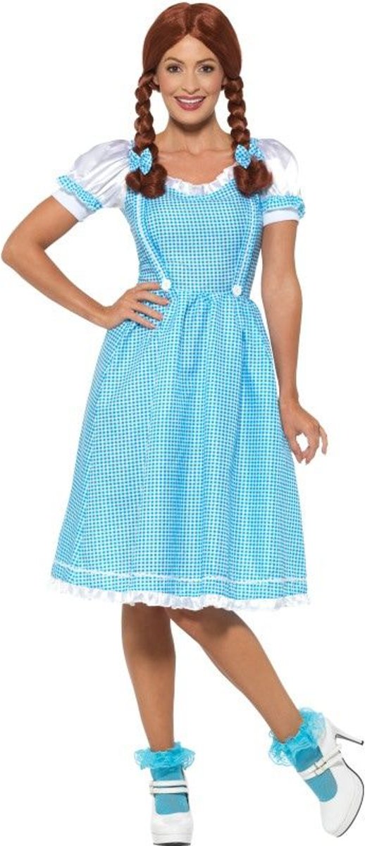 Wizard Of Oz Kostuum | Kansas Country Girl Boerenmeid | Vrouw | Large | Bierfeest | Verkleedkleding